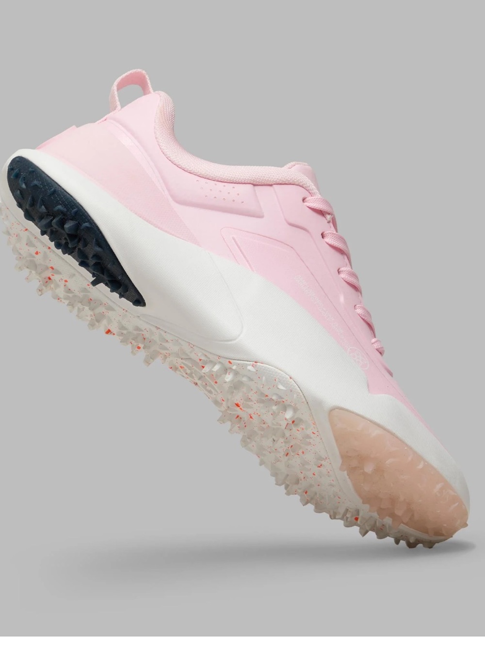 G/FORE Women's Athletic Golf Shoes in Light Pink and White - Picture 2 of 9
